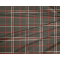 thumbnail image 4 of oneOone Polyester Lycra Fabric Tartan Check Print Fabric By The Yard 56 Inch Wide, 4 of 4