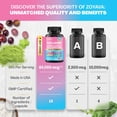 thumbnail image 4 of Collagen Pills Peptides Types I, II, III, V & X 64,000 MCG Biotin Keratin Hyaluronic Acid MSM Vitamin A Vitamin C Vitamin E Folic Acid Zinc Magnesium with Grape Seed Extract, Quercetin (270 Caps), 4 of 8