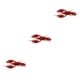 thumbnail image 4 of Advancent Cebo falso, señuelo de superficie con olor a pescado, resistente a la baja, buena sensibilidad al tacto, herramientas de pesca biónicas de alta Rojo 3piezas Advancent CBP387456, 4 of 6