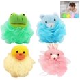 thumbnail image 1 of Bath Shower Sponge Exfoliating Bath Sponges, 4 PCS Bath Flowers Sponge Bath Accessory, 1 of 5
