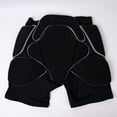 thumbnail image 2 of CNKOO Skating Protective Gear 1 Pc/Pair Impact Resistant Shock Absorption Soft Side Widening Hip Protector, 2 of 5