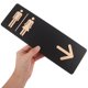 thumbnail image 5 of ADDHAT Señal De Para Puerta En Acrílico Negro Matte Ideal Para Oficina Casa, 5 of 8