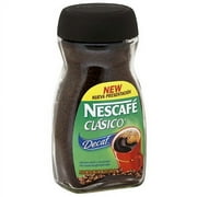 Nescafe Clasico Decaf Instant Coffee, 7 oz (Pack of 12)
