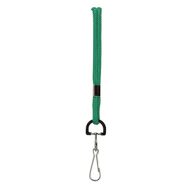 Baumgartens BAUM68906-24 Sicurix Standard Lanyard, Green - 24 Each