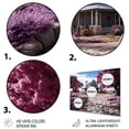 thumbnail image 3 of Designart "Pink Farmhouse Homestead euphony I" Landscapes Metal Wall Art Prints, 3 of 5