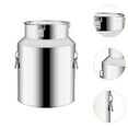 thumbnail image 6 of Mornei Stainless Steel Barrel Coffee Bean Container Multipurpose with Handle Tea Cereal 5L, 6 of 9