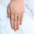thumbnail image 3 of Certified Natural 1.75 Carat Peridot Oval Shape Brilliant Cut 9x7 mm Loose Gemstone August Birthstone, 3 of 7