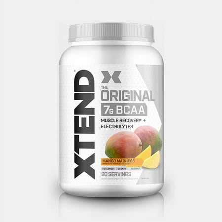 Xtend Original BCAA Post Work Muscle Recovery & Hydration Amino Acids, Watermelon, 30 Servings
