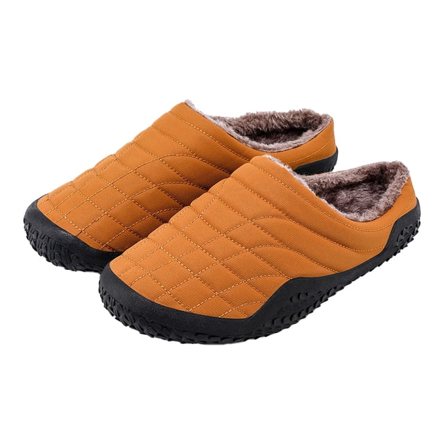 Zapatillas cálidas Zapatos acogedores para el hogar, ligeros y cómodos para hombres y mujeres (42) Amarillo