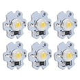 thumbnail image 3 of 25Pcs High Power Led Chip, 3W 5V Lamp Beads, 200LM Brightness Light Source Chip with Aluminum Plate for Floodlight Spotlight Replacement, 3 of 7