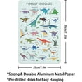 thumbnail image 2 of VANANC Dinosaur Wall Art Decor for Boys Nursery Kids Room Preschool 12" x 8" Poster, 2 of 15