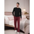 thumbnail image 4 of AIGUR Family Matching Christmas Pajama Set Plaid Print Holiday Pajamas Sleepwear Dad Mom  PJs, 4 of 10