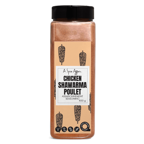 Shawarma Chicken Spices 450 g (15.9 oz) A Spice Affair Large Shaker