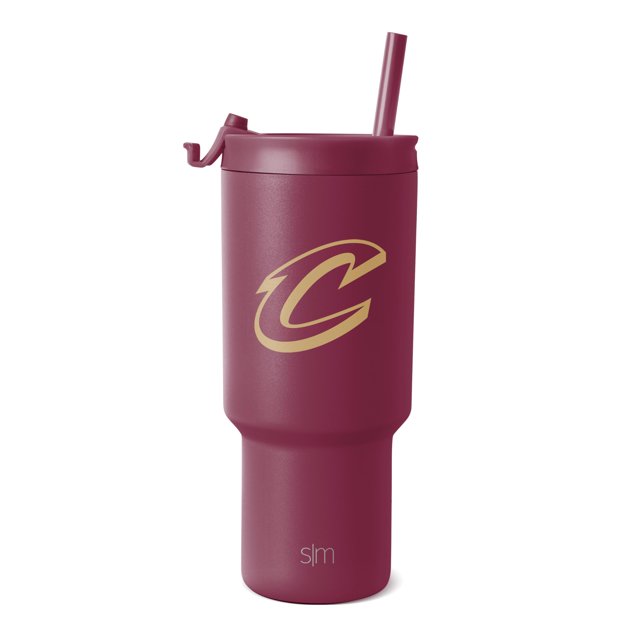 Vaso sencillo, moderno, con licencia oficial de los NBA Cavaliers, 900 ml