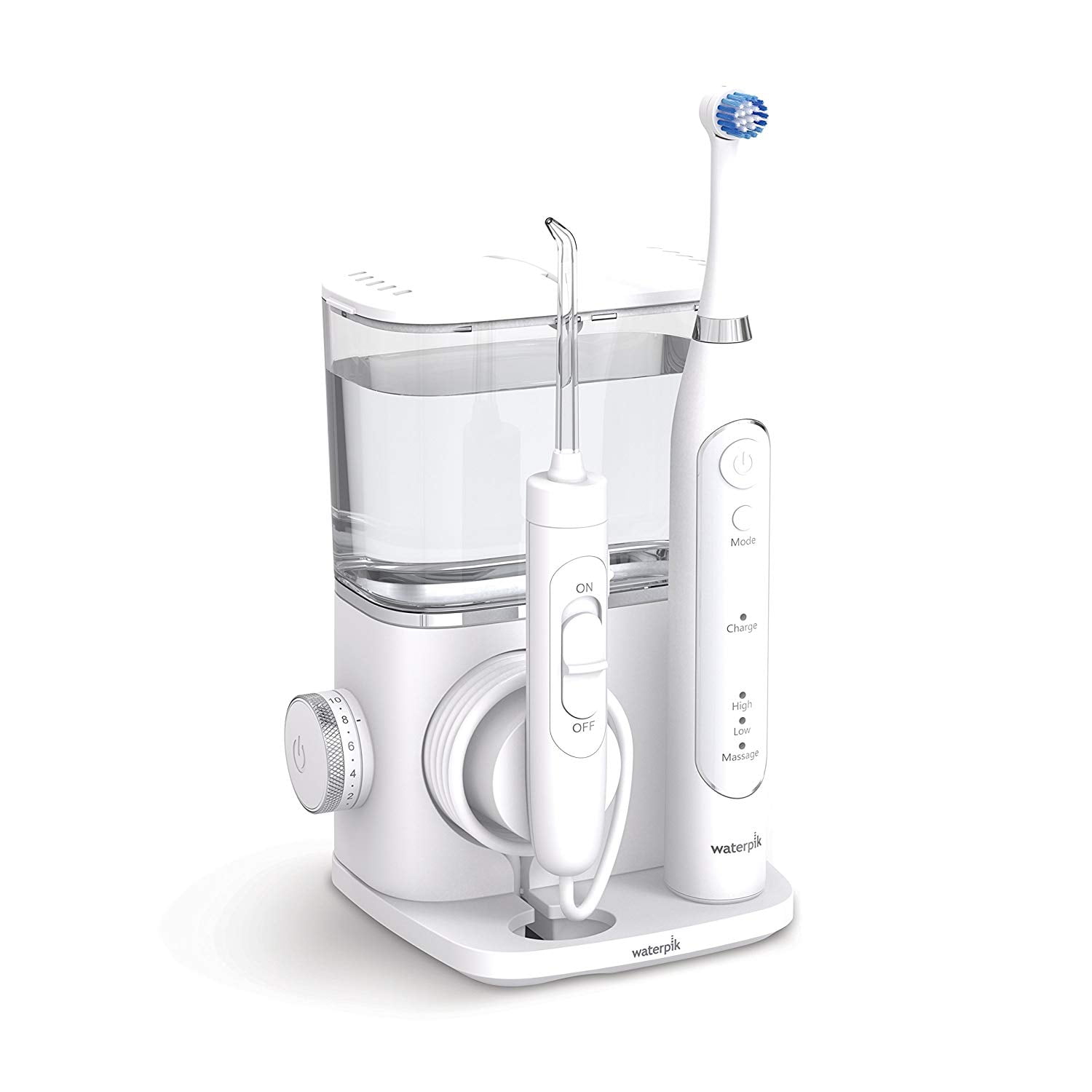 oral b toothbrush with flosser