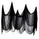 thumbnail image 2 of Decoración colgante de Halloween de 200x250cm, gasa de Halloween, regalos DIY, tela de Halloween para mesa, silla, techos, telaraña, disfraz de momia Macarena Malla de gasa negra, 2 of 5
