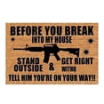 thumbnail image 2 of Yrmaups Funny Front Door Mat For Entryway, Adults, Sarcastic Welcome Rug Mat, Humorous Entryway Decor Piece, For Entryway Floor, Indoor Hall, Outdoor Patio, Garage, 2 of 6