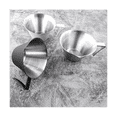 thumbnail image 3 of Taza medidora de espresso con asa, paquete de 2 tazas de espresso de doble dosis, taza para servir espresso de acero inoxidable, color negro, 3 of 6