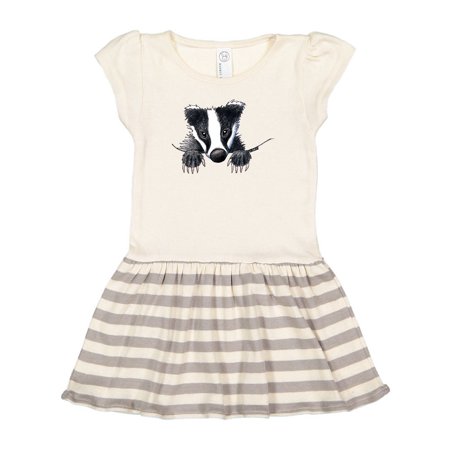 

Inktastic Pocket Badger Gift Toddler Girl Dress