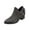 Black, variant on EKVAHL Women's Walking Ankle Boots, Low Block Heel Cutout Booties, Rear Lace Up Hollow Design Office Outdoor Daily Casual Short Boots Black