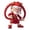 E, variante sur Décorations de Noël pour la Maison, Barbe Blanche de Noël Vieil Homme Décoration en Résine Maison Jardin Bureau Décoration de Noël, Décorations de Noël Blanches, Décorations de Noël pour Table