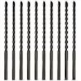 thumbnail image 3 of 10PCS, 1/2" X10", SDS Plus Rotary, Hammer Concrete Masonry Carbide, Drill Bits, 3 of 4