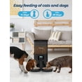 thumbnail image 2 of Comedero automático para gatos Voluas Double para dos gatos 6L, 2 of 7