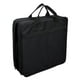 thumbnail image 1 of Silla plegable portátil para acampar, picnic, deportes, gradas, estadios, plana Negro, 1 of 8