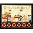 thumbnail image 3 of DiPaolo, Dan 24x20 Black Modern Framed Museum Art Print Titled - Fresh Market, 3 of 5