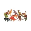 Rhode Island Novelty Lot 12 Assorted 8" Jurassic Prehistoric Dinosaur PVC Figurines Decorations