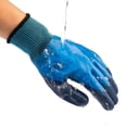 thumbnail image 2 of Guantes de trabajo impermeables con doble revestimiento de látex, agarre Superior para jardinería, pesca al aire libre, limpieza de coches, multiusos, 2 of 5