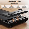 thumbnail image 4 of Goplus 2.5HP Under Desk Treadmill with Remote Control LED Display 12 Preset Programs, 4 of 9