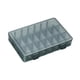 thumbnail image 4 of Organizador de tornillos, contenedor de almacenamiento con múltiples compartimentos, banco de trabajo resistente, ferretería para garaje 21 rejillas, 4 of 9
