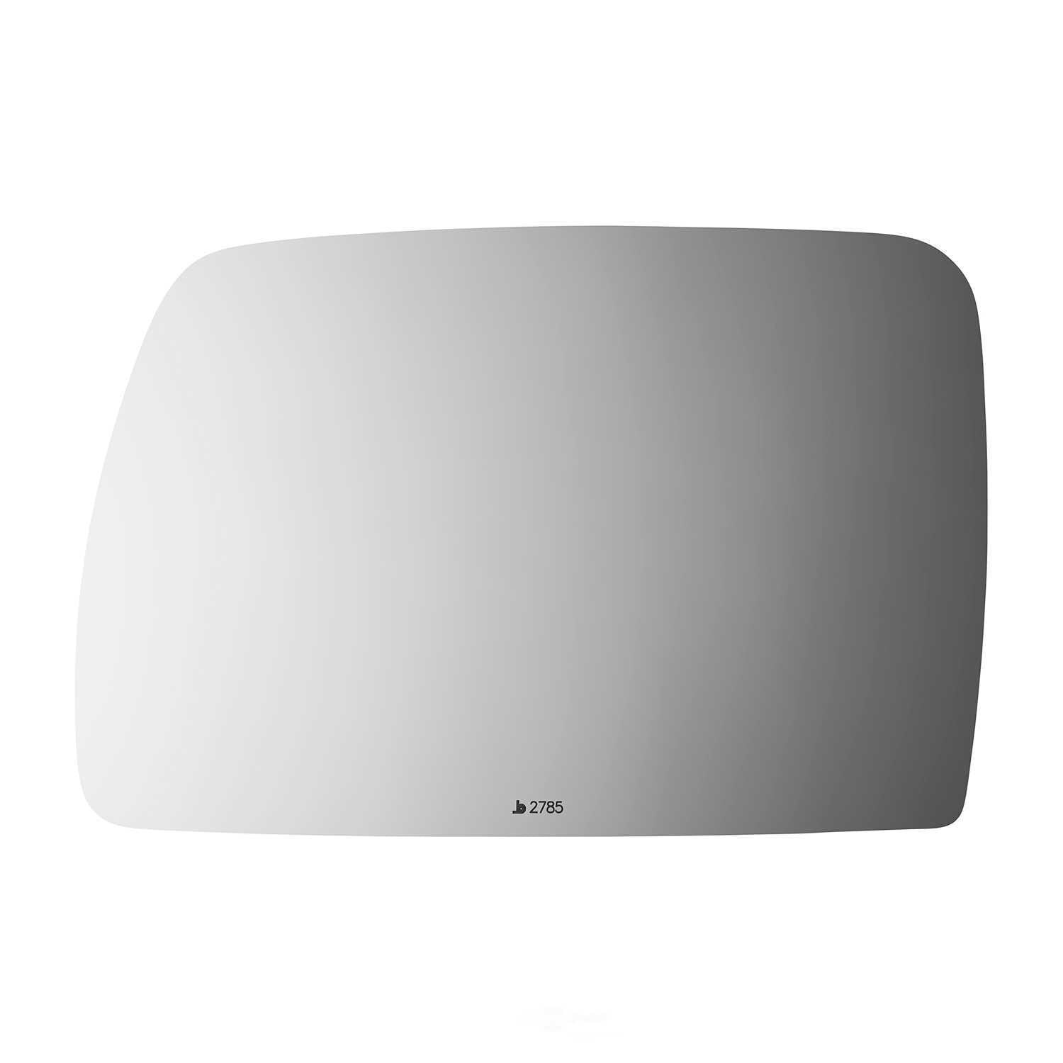Burco Side View Mirror Replacement Glass - Clear Glass - 2785