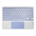 thumbnail image 2 of Teclado Bluetooth con Panel Táctil de 10 Pulgadas Compatible con , IPadOS, Android e IOS Inglés Púrpura, 2 of 10