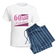 thumbnail image 5 of CafePress - 60 & Fabulous Women's Light Pajamas - Women's Short Sleeve Print T-Shirt and Pants Light Cotton Pajama Set, 5 of 7