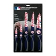 thumbnail image 2 of OFFICIALLY LICENSED MLB 5 PIECE KNIFE SET NEW YORK YANKEES, 2 of 3