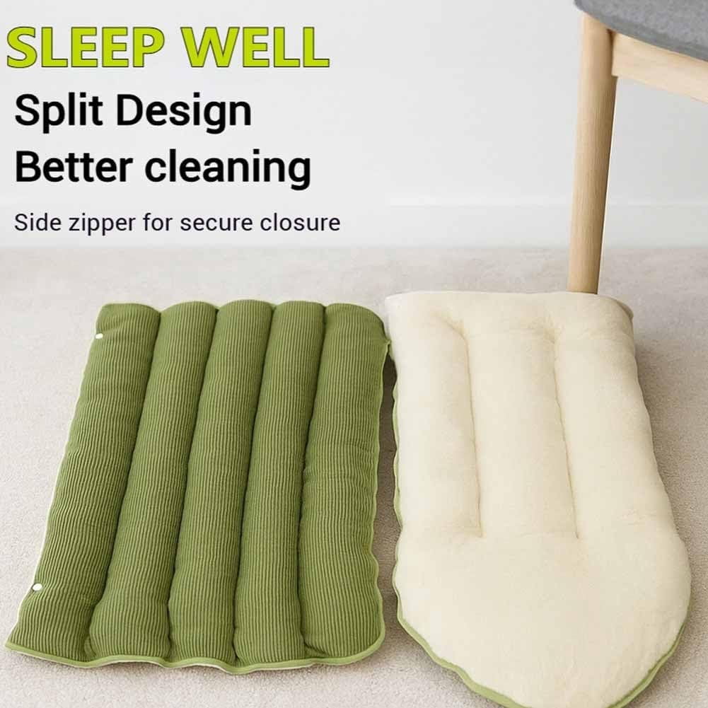 Cozy Monster Cat Bed, Pet Cave for Indoor Cats, Washable Fluffy Dog BEF, Soft and Warm Cats House Tent Bed, Calming Plush Anti-Anxiety Cuddler Beds with Removable Cushioned