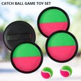 thumbnail image 2 of Muyoka Velcro Ball Game Catch Ball Set Ni帽os Diversi贸n Juego al aire libre Velcro Catch Ball Set Paddle Toss, 2 of 7
