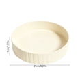 thumbnail image 3 of Leodye 1PCS Plastic Swivel Rotating Storage Tray , Multi-scene Organizer for Kitchen Spices Bathroom Cosmetics Fruits Snacks Countertop -8.3x8.3x1.6in, 3 of 6