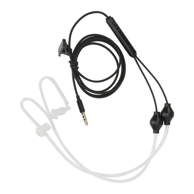 Phone Earbuds, Air Tube Earphone Lightweight Design For White,Black