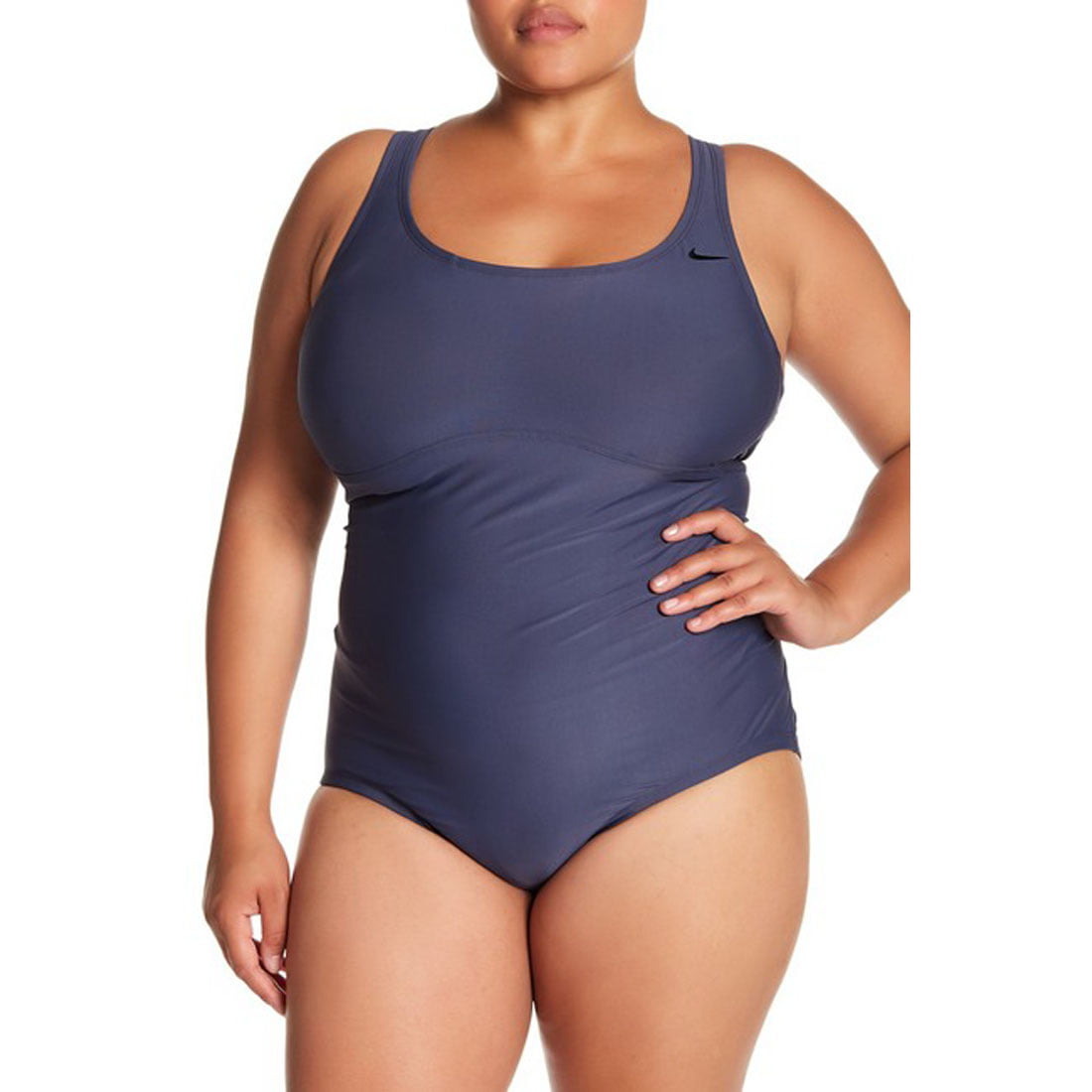 Negrita Seleccione orar Nike Racerback One-Piece Swimsuit (Plus Size), Thunder Blue, 1X -  Walmart.com