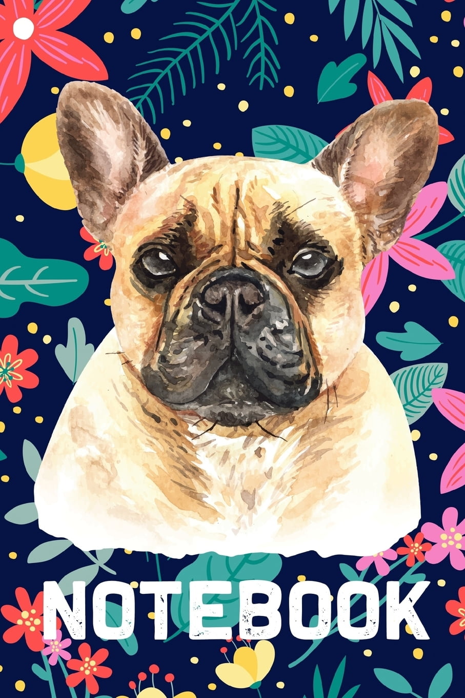 Notebook Notizbuch liniert für Französische Bulldogge Hundebesitzer