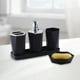 thumbnail image 5 of Juego de accesorios de baño de 5 piezas con dispensador de jabón, cepillo de dientes, taza, plato de jabón, bandeja de baño, juego de ducha, caja, juego de botellas de baño, bandeja de accesorios de b, 5 of 7