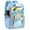 Light Blue, variant on Sanmadrola Clear Backpack for School Backpack Heavy Duty PVC Transparent Bookbag Stadium Approved See Through Backpack 17'' Black