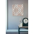 thumbnail image 3 of Epic Art 'Pink and Gray Pattern 6' by Stellar Design Studio, Acrylic Glass Wall Art, 24"x24", 3 of 5