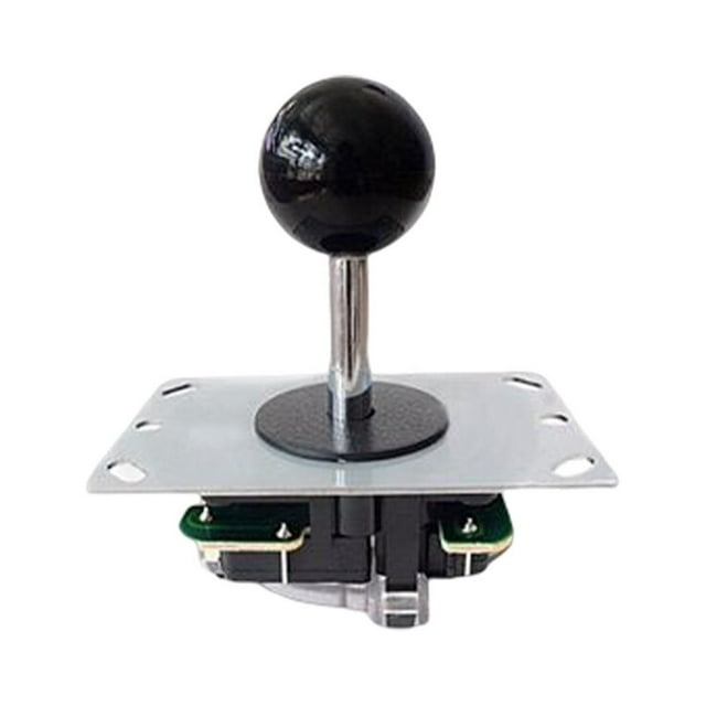 Rocker Arcade Fittings Machines Vending Games Operation Part DIY Function Lever Controller Joystick Operation Zero Delay Ball Top Black