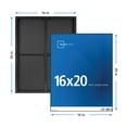 thumbnail image 6 of (2 pack) Mainstays – 16x20 Picture Frame – Black Front Loading Wall or Tabletop Photo Frame, 6 of 9