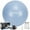 Blue, variant on XPRT Fitness 65 cm Silver Gray Exercise Ball, Anti-Burst Yoga Stability Ball with Foot Pump for Core Strength, Posture & Back Relief