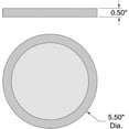 thumbnail image 2 of Access Lighting - Disc-12W 1 LED Small Round Flush Mount-5.5 Inches Wide by 0.5, 2 of 2